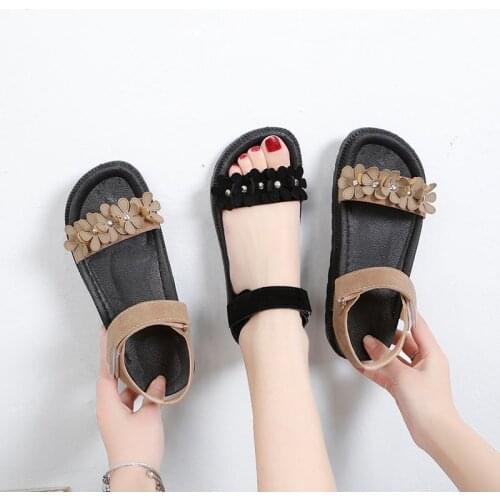 Shoes Women Slippers Summer New Flat Womens Sandals Sandales Femmes