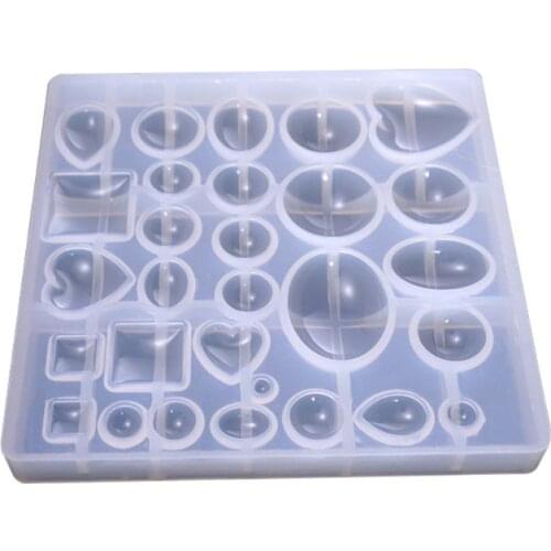 UV Epoxy Pendant Mold DIY Handmade Jewelry Craft Making Mould Making Tool Accessories