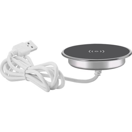 Built-in Desktop Wireless Quick Charger 10w Or 5w For IPhone For Huawei Quick Charger Caricabatter Wieles Charger