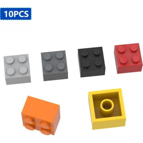 10pcs MOC 3003 6223 35275 2x2 Technical Changeover Catch For Building Blocks Parts DIY Educational Brick Toy Compatible 3003