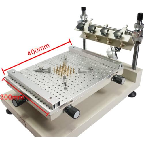 ZB3040H Solder Paste Printer Silkscreen Printing Machine NW-4025 SMT Screen Printer Single Double-sided Circuit Board Paste