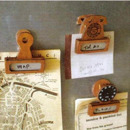 3pcs/set Message Board Clip Wholesale Factory Outlet ZAKKA Refrigerator Magnet Clip Foreign Trade Boutique Three