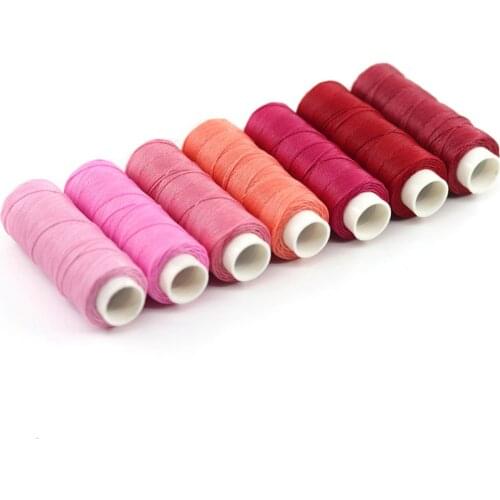 50m/roll Durable Round Waxed Thread 0.45mm Width for DIY Leathercraft Tool Stitching Thread Shoes Handbag Luggage Accessories