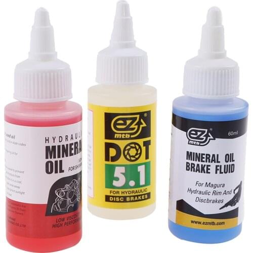 60ml Mountain Bike Hydraulic Disc Brake Mineral Oil For Road Bicycle DOT Oil For Avid/Sram/Formula/Hope