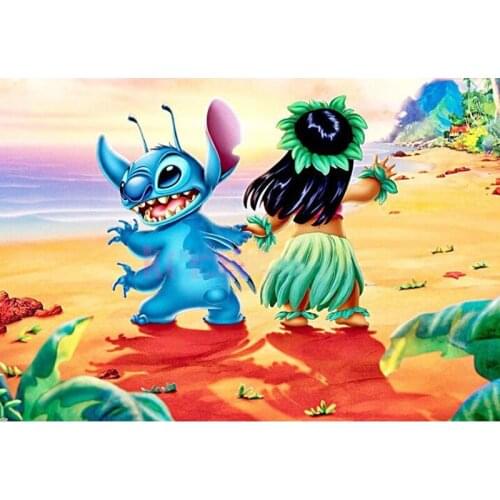 Disney Full Square/Round Drill 5D DIY Diamond Painting Cartoon Character Embroidery Cross Stitch Kits Mosaic Wall Home Decor