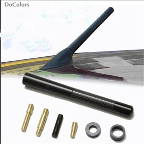 DoColors Car Radio antenna Modify decoration case For Renault Koleos Fluenec Sandero Latitude Kadjar Captur Talisman Megane RS