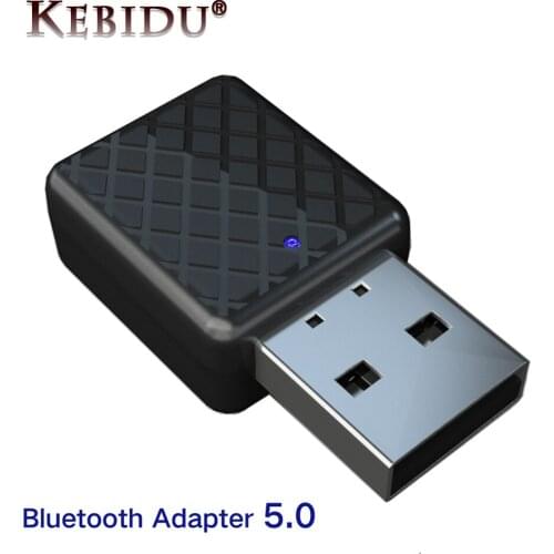 Kebidu USB Bluetooth 5.0 Transmitter Receiver Mini 3.5mm AUX Stereo Bluetooth Adapter For Car Music Bluetooth Transmitter For TV