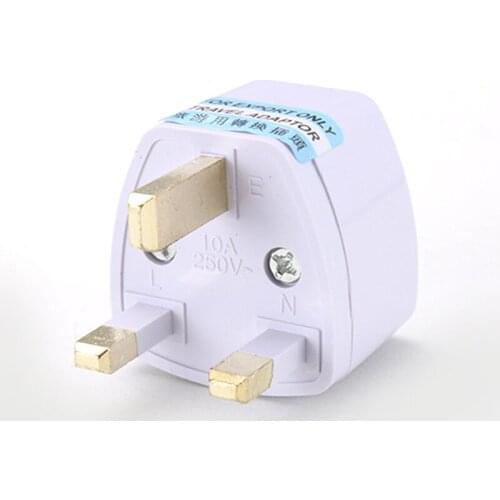 Home Universal Adapter Converter 2 Round Socket Pin US UK AU To EU Plug USA To Euro Europe Travel Wall AC Power Charger Outlet