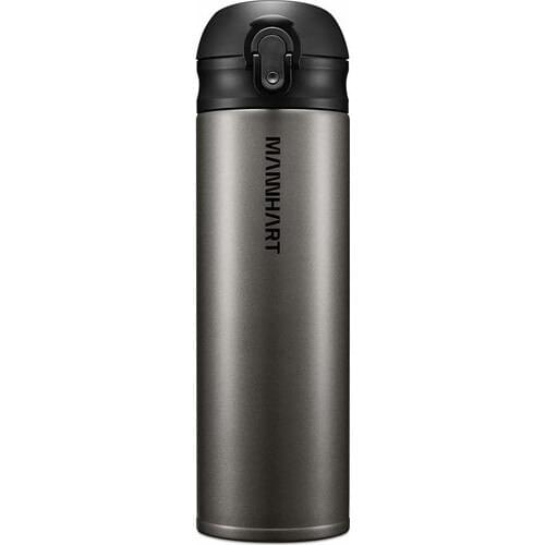 Mannhart Spigen by Light and Thin Leak-Proof Double Lock Mechanismed Double Layer Travel Mug Thermos 500 ml Hot 8h / Cold 24h