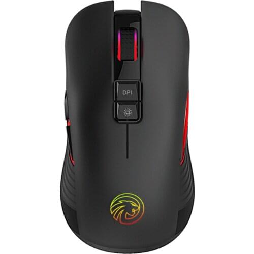 2.4GHz Wireless Mouse Computer Mouse Gamer Colorful LED Office PC Mause Ergonomic Optical USB Gaming Mouse For PC Laptop Games