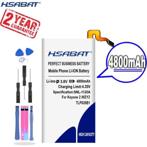New Arrival [ HSABAT ] 4500mAh TLP035B1 Replacement Battery for BlackBerry Keytwo KEY2