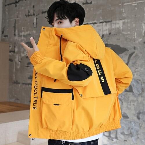 Autumn Mens jacket techwear Mens windbreaker Female winter Coat clothing for men streetwearstyle Spring Overalls