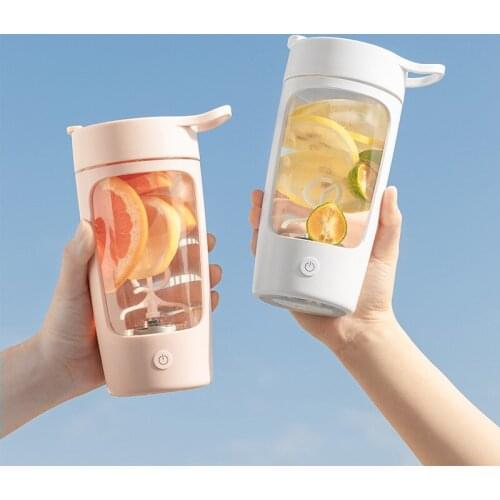 Portable Electric Water bottle coffee Mixing Cup Mini Fast Blenders Charging Juicer Fruit Mug Automatic Kitchen Quick Appliances
