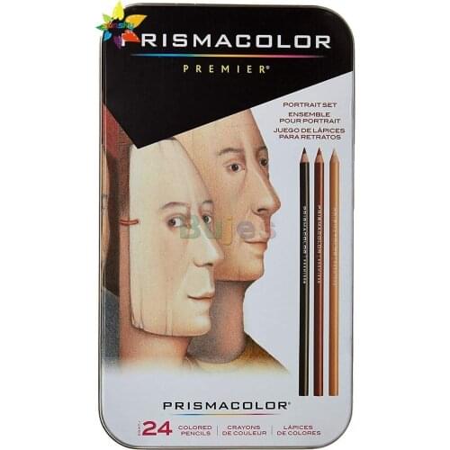 Prismacolor for Premier Colored Pencils,Portrait Set,Soft Core,24 color set,PORTRAITSET ENSEMBLE POUR PORTRAIT JUEGODE APICES