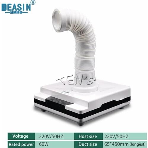 Dental 60W Dust Collector Extractor Dental Vacuum Cleaner Dental Lab Equipment Dust Suction Machine for Polishing Equipment