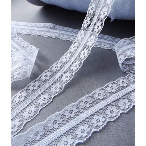 Width 30mm Beautiful 15yards Embroidered Net Lace Trim fabric Garment ribbon headband wedding party decoration gift DIY #1654849