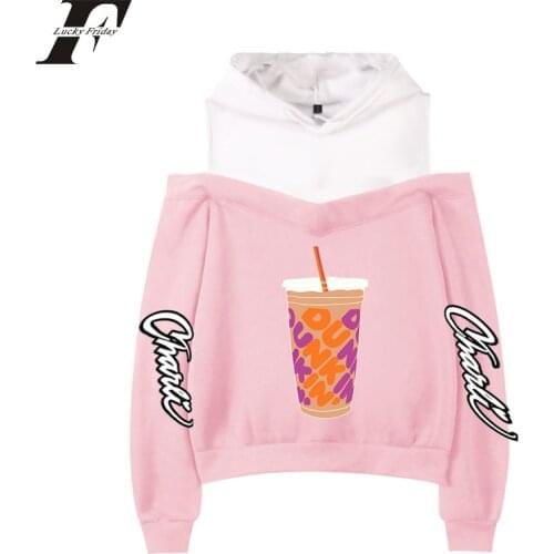 Charli Damelio Merch Hoodie Sweatshirt Streetwear Fashion Pullovers Print Kpop New 2020 Off-shoulder Women Teens Hooded Cotton