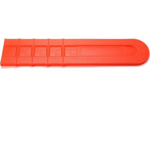 1pcs Mayitr Chainsaw Bar Protecting Cover Scabbard Protector Universal Guide Plate Fits Garden Power Tools 12"-20"
