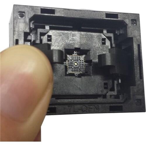 1pcs IC aging seat QFN28-0.4 chip test block burning seat programming seat QFN chip holder