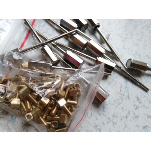 50 PCs Violin Bow Screws 4/4 Silver Color violin bow parts