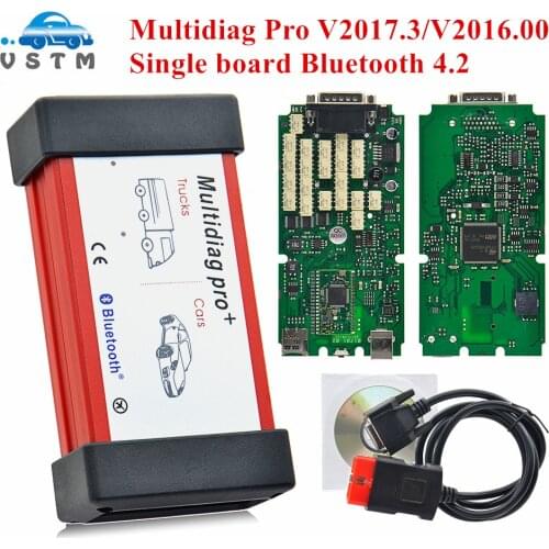 Car Diagnostic Scanner Multidiag Pro+ 2020 OBD 2 OBD2 V2016.00 For BMW Bluetooth For Cars/Trucks V2017.3 For Truck Auto Tool