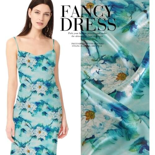 CNUM SS072 100% Natural Silk Satin/ Confederate Rose/ Silk Fabric Medium / Width 1.48yd Thickness 18mm