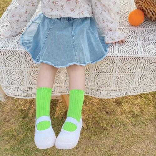 2020 Spring New Korean Girl Denim Skirt Fashion Washed Oversized Skirt Umbrella Skirt Children Skirt Denim Skirts Baby Clothes