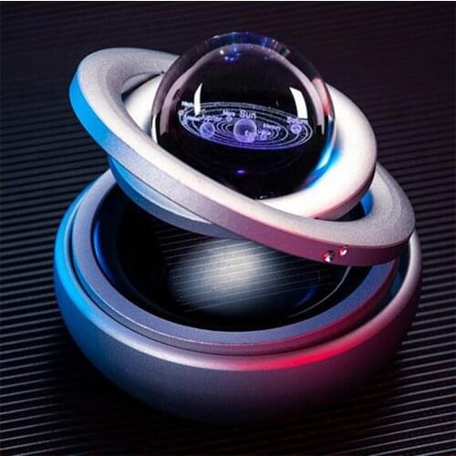 Solar car perfume car interior decoration supplies perfume diffuser suspended rotating ornaments aromatherapy Air freshener