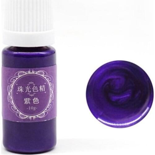 DIY Handmade AB Resin Pigment Dye Epoxy Color Fine Material Pearlescent Powder