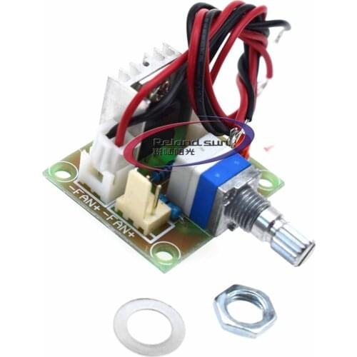 XH-M137 linear regulator LM317 adjustable pressure board minimum 1.25V full speed adjustable fan speed regulating belt switch