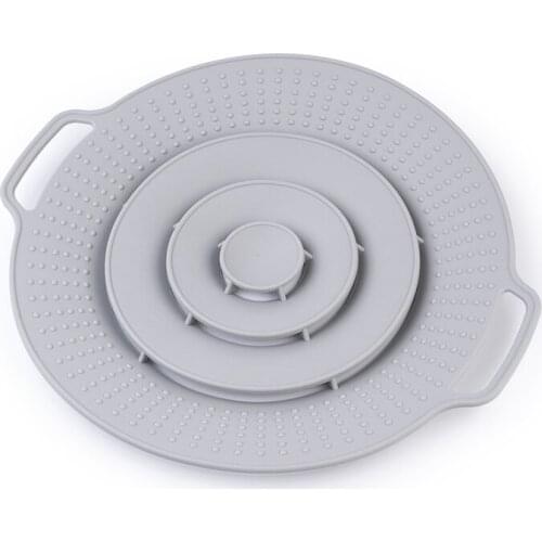 Microwave Lid Silicone Lid 33.5cm Suction Cup Lid for Pots, Pans, Bowls, Cups and Frying Pans-Splash Proof