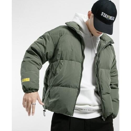 Warm Winter Jacket Men Streetwear Fashion Parka Jacket Men Windbreaker Thick Stand Collar Winter Coat for Women