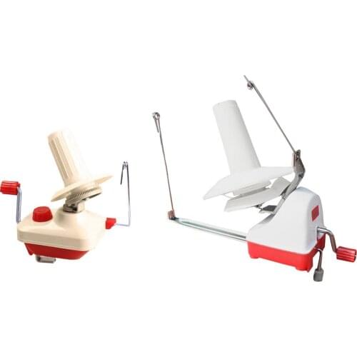 Hand Operated Yarn Winder Fiber Wool String Ball Thread Skein Cable Winder Machine Manual Handheld String Winding Machine Sewing