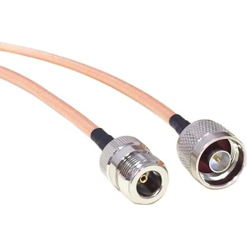 High quality low-attenuation N Male Plug Switch N Female Jack RF coax cable adapter RG142 50CM/100CM low loss