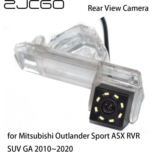 ZJCGO CCD HD Car Rear View Reverse Back Up Parking Waterproof Camera for Mitsubishi Outlander Sport ASX RVR SUV GA 2010~2020