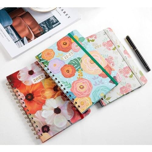 2022 Academic Year Planner Daily Weekly Planner Agenda Notebook Weely Goals Habit Schedules Stationery Office School Supplies