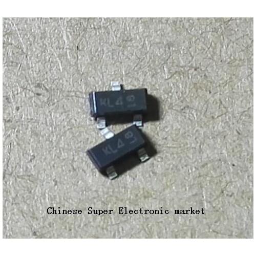 500PCS Schottky diodes BAT54S L44 LD3 KL4 WV4 0.2A/30V SOT23