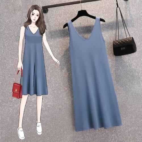 Летние трикотажные платья C xin OO er L China At AliExpress