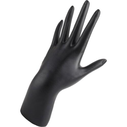 Black Resin Mannequin Hand Form Bust Ring Bracelet Display Stand Holder Showcase Home Shop Jewelry Tools & Equipments