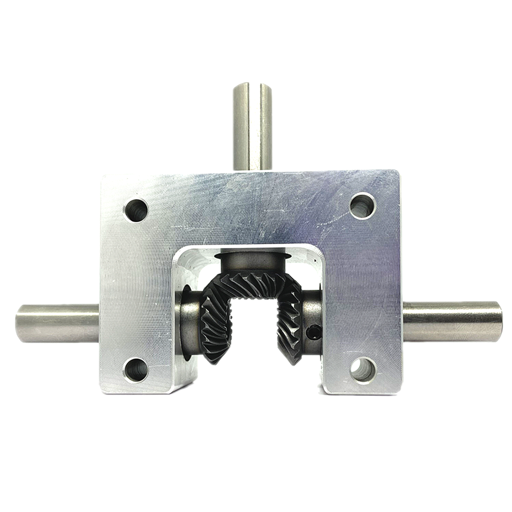Differential assembly Gearbox 90 Degree 1:1 Spiral bevel gear (6mm Coaxial) Small Corner Device
