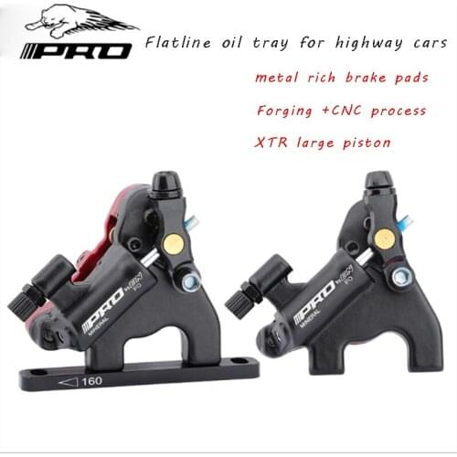 IIIPRO Hydraulic brake MTB hydraulic brakes Large power piston oil brake Two-color oxidation process of aluminum alloy