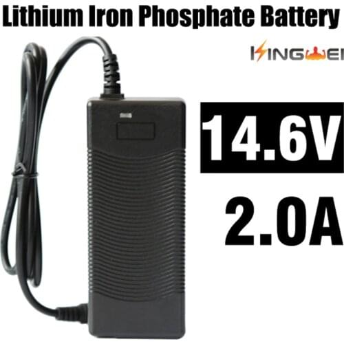 KingWei1pcs New AC 100V-240V Converter Power Adapter Charger for 18650 Lithium Battery DC 14.6V 2A Power Supply EU UK US Plug DC