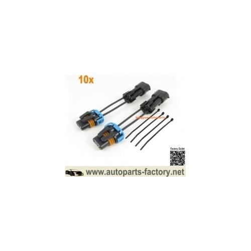 Longyue 10set Fog Light / Lamp Converters H11 To H10 Bulb - Set Gt Bumper For 2005-2012 V6 Mustang