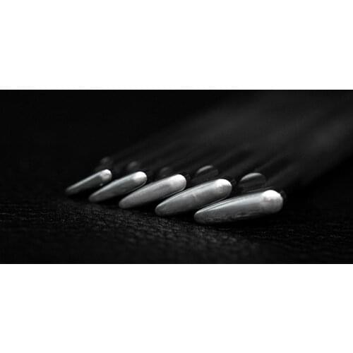 Handmade leather goods vegetable tanned leather stainless steel leather carving printing tool smooth thumb pattern