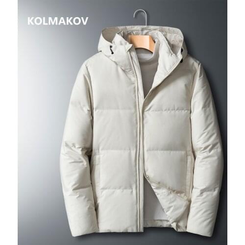 2021 new arrival winter high quality 90% white duck down hooded jackets men ,warm thicked parkas coat,size L-7XL,8XL YRF11
