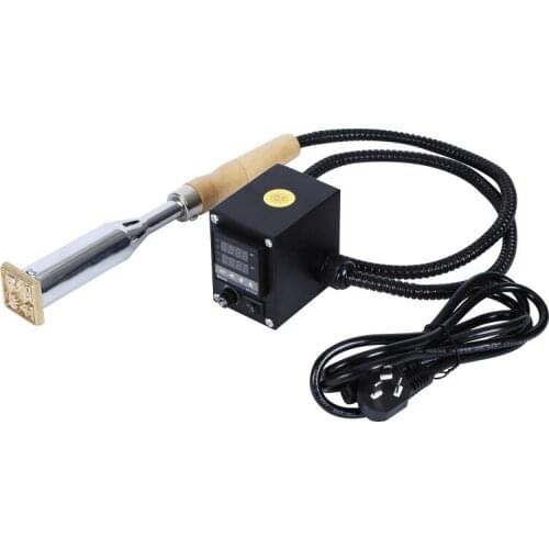 110V/220V Portable Hot Stamping Machine Branding Machine Leather Cake Wood Trademark Small Bronzing Machine Leather Embossing