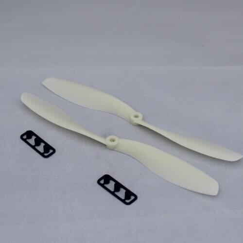 8045*2 8045R*2 Glow in Dark Propeller Prop CW CCW for Multi-axis Aircraft 8 inch 8*4.5 Plastic Gemfan Original EPP Props Adapter