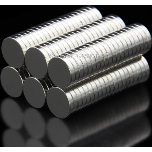 10000pcs Strong Round Dia 5mm x 1mm N35 Rare Earth Neodymium Magnet Art Craft Fridge 5x1mm