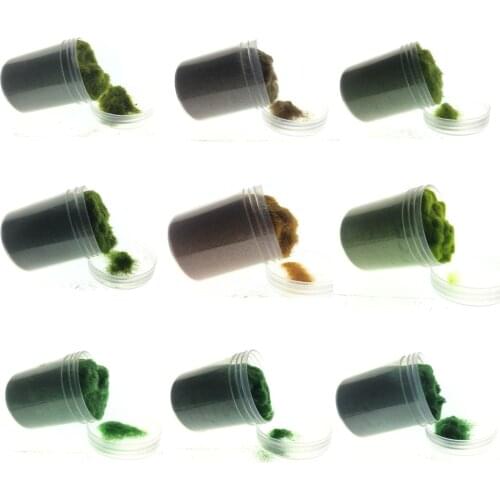 3-5mm Static Grass Powder Turf Flocking Nylon Toy Model Scene Making Monochrome Diorama Sand Table Simulation Plant