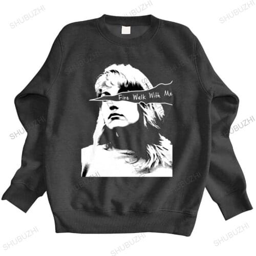 Man crew neck hoodie Twin Peaks Laura Palmer Fire Walk With Me hoodies Cotton hoodies David Lynch hoody mens shubuzhi hoody